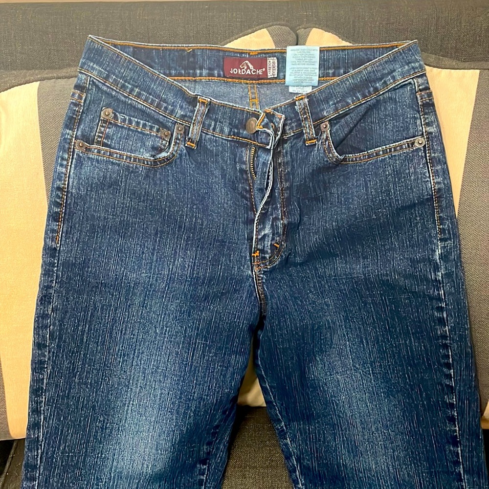 Barely used blue jeans